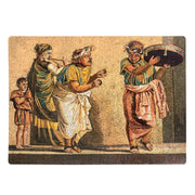 tovaglietta stampa artistica musici - mosaico pompeiano
