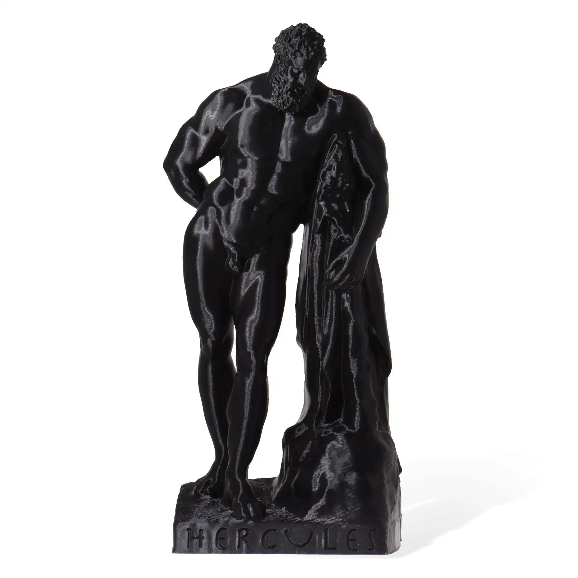 Scultura dell'Ercole Farnese, colore nero