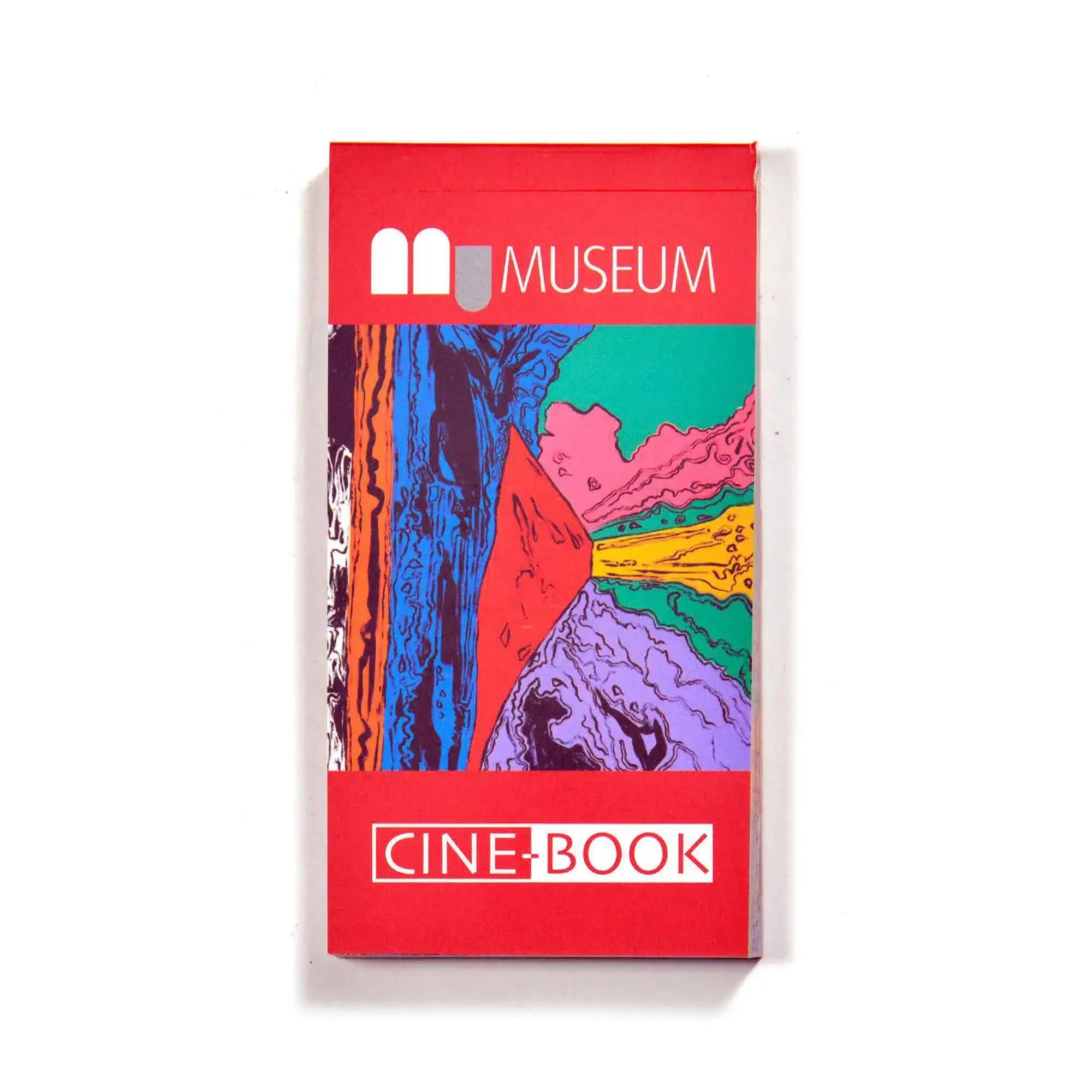 Libro animato: Flipbook "Vesuvius" di Andy Warhol.