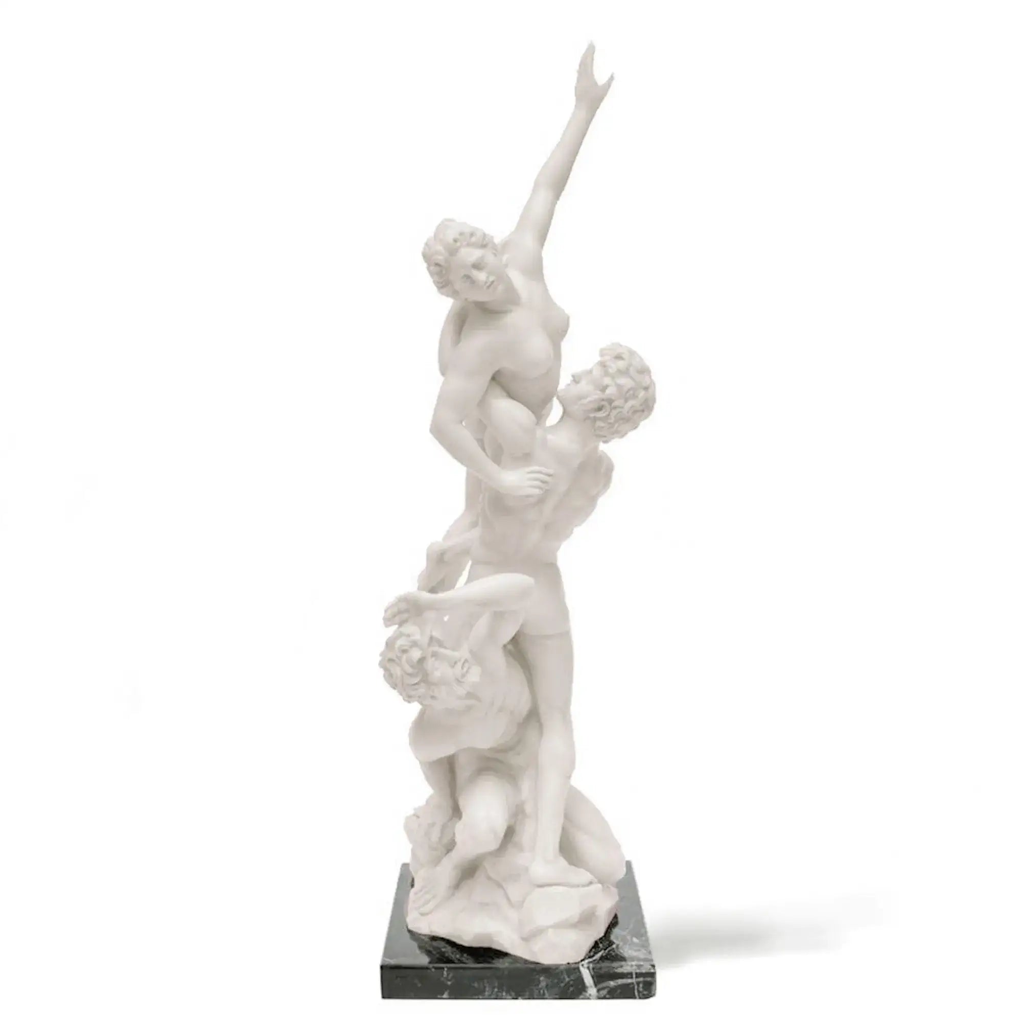 Scultura in marmo del Ratto delle Sabine di Giambologna