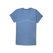 T-shirt con Vesuvio stilizzato per donne