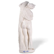 Statua di porcellana  di Capodimonte della Venere Callipigia.