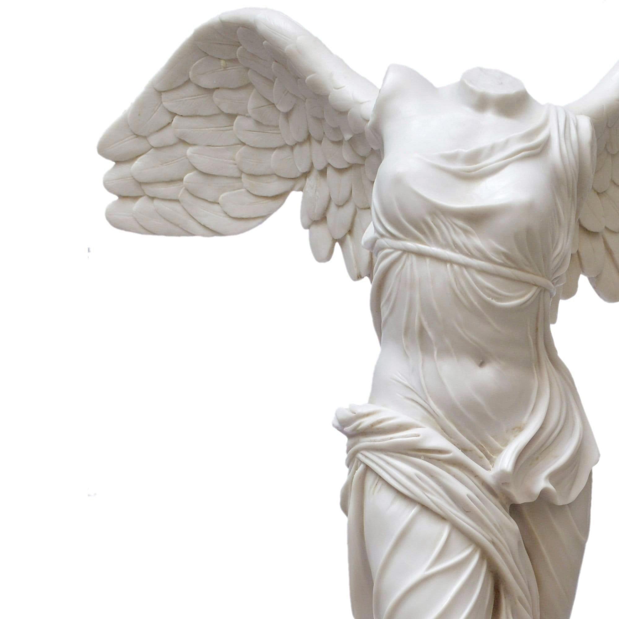 Dyrt Forbavselse Kan ignoreres Nike of Samothrace Winged Victory Marble statue 70 cm sale